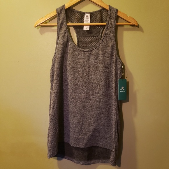 Kapion Mesh Activewear Workout Tank Top Medium - Picture 2 of 7